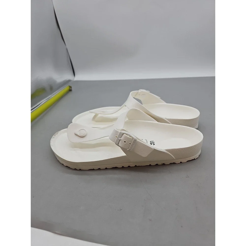 BIRKENSTOCK GIZEH EVA WHITE Size Mens 13 EUC